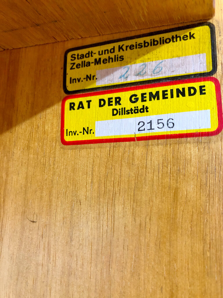 Umbau Gemeindebibliothek Dillstädt 2023 Bild 1